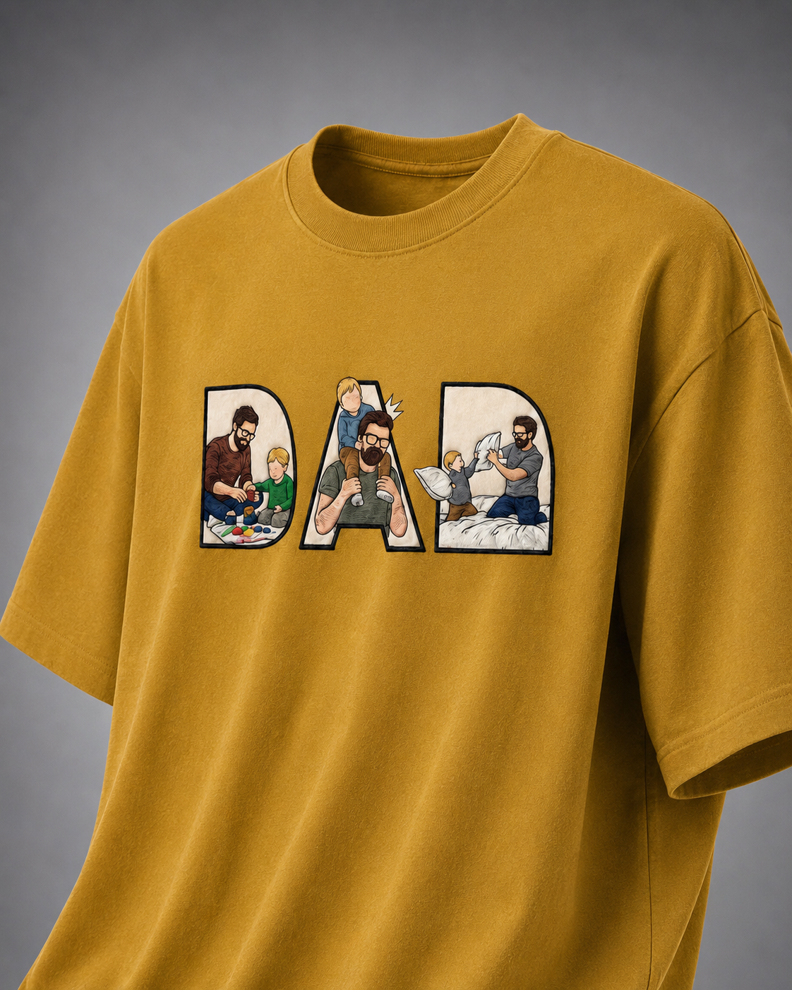 DAD Stories Oversized T-Shirt
