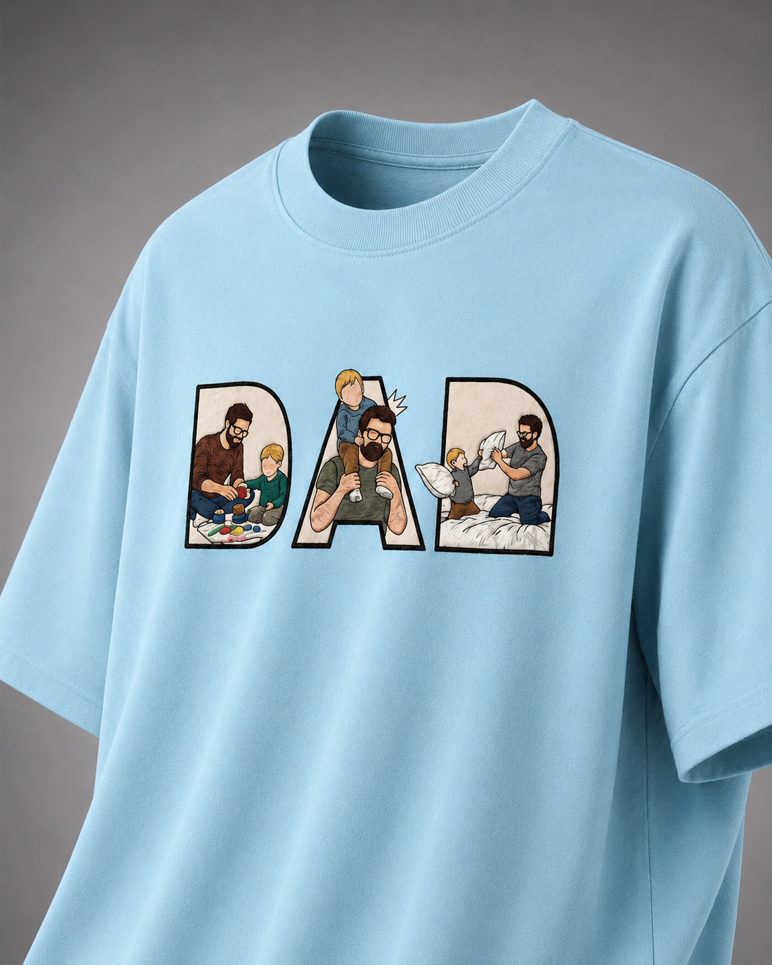 DAD Stories Oversized T-Shirt