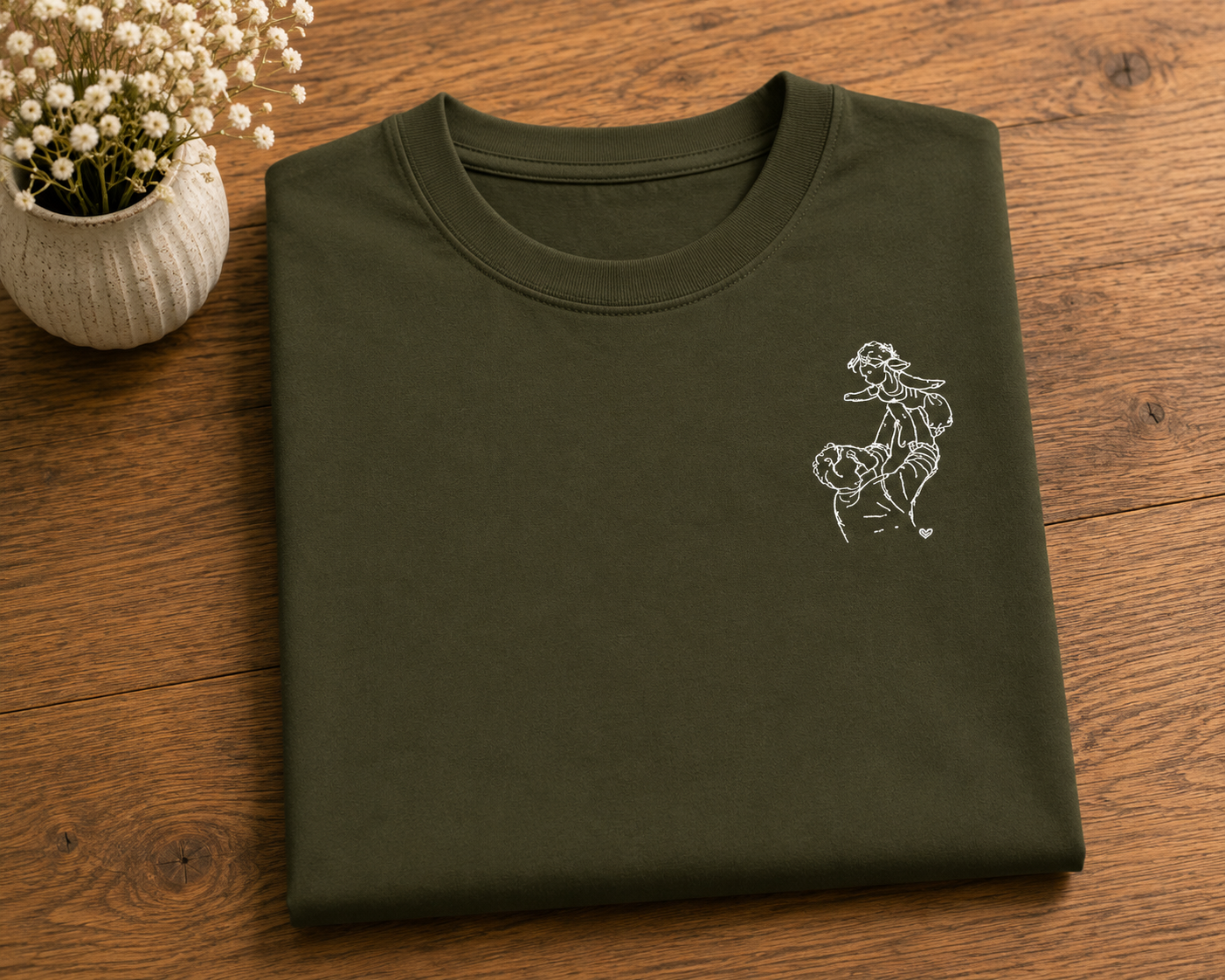 The Little Moments | 240 GSM Premium Cotton Oversized T-Shirt