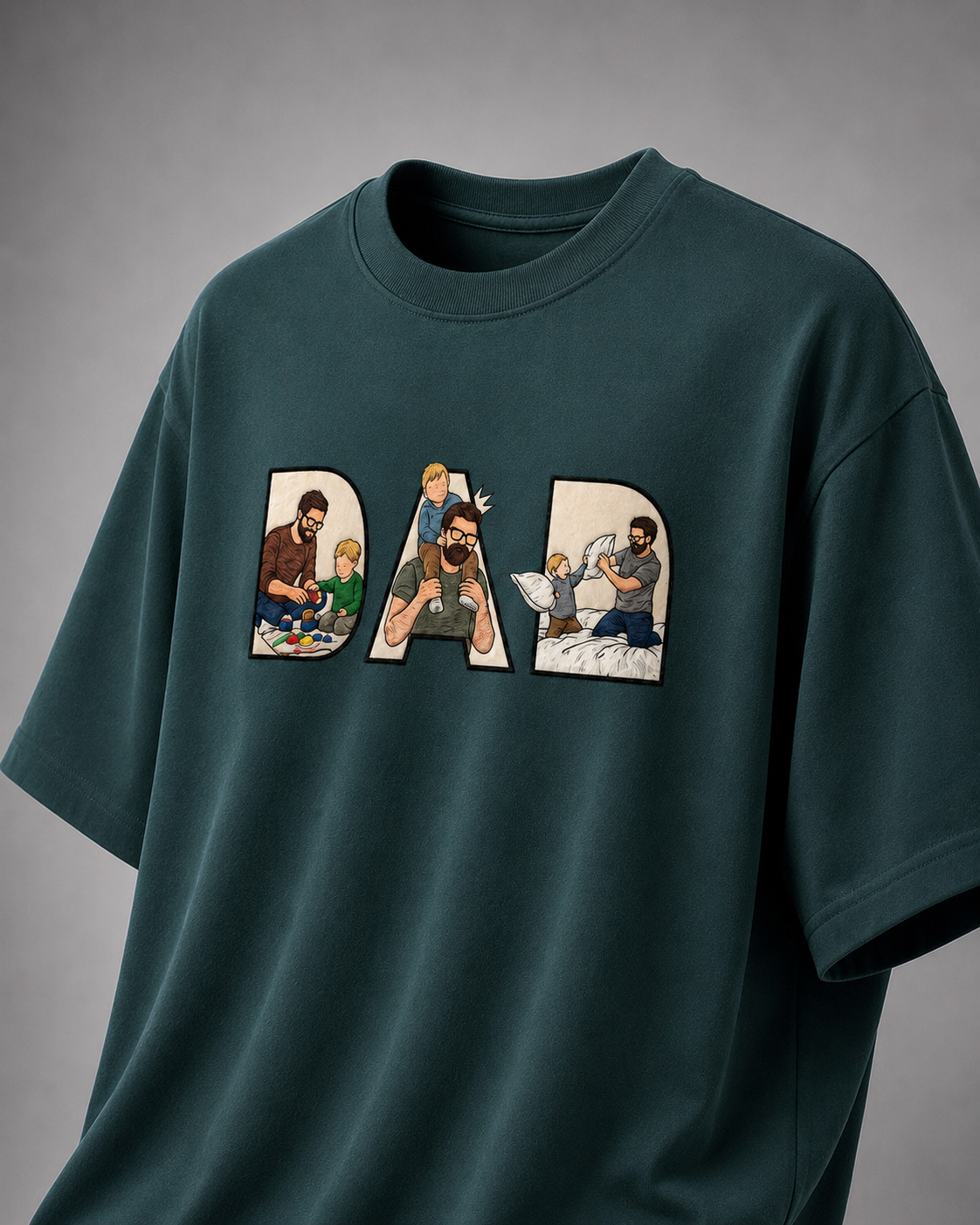DAD Stories Oversized T-Shirt
