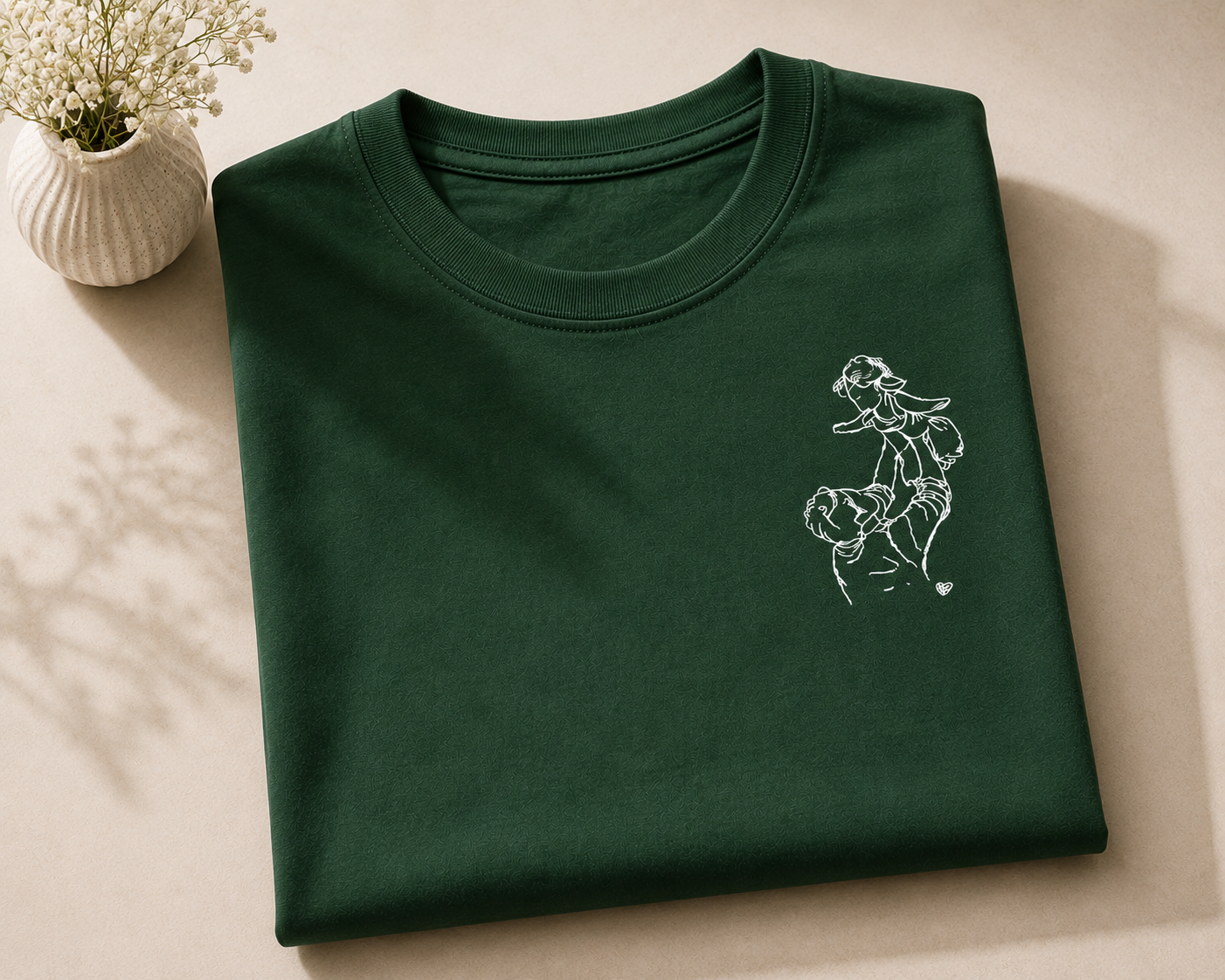 The Little Moments | 240 GSM Premium Cotton Oversized T-Shirt