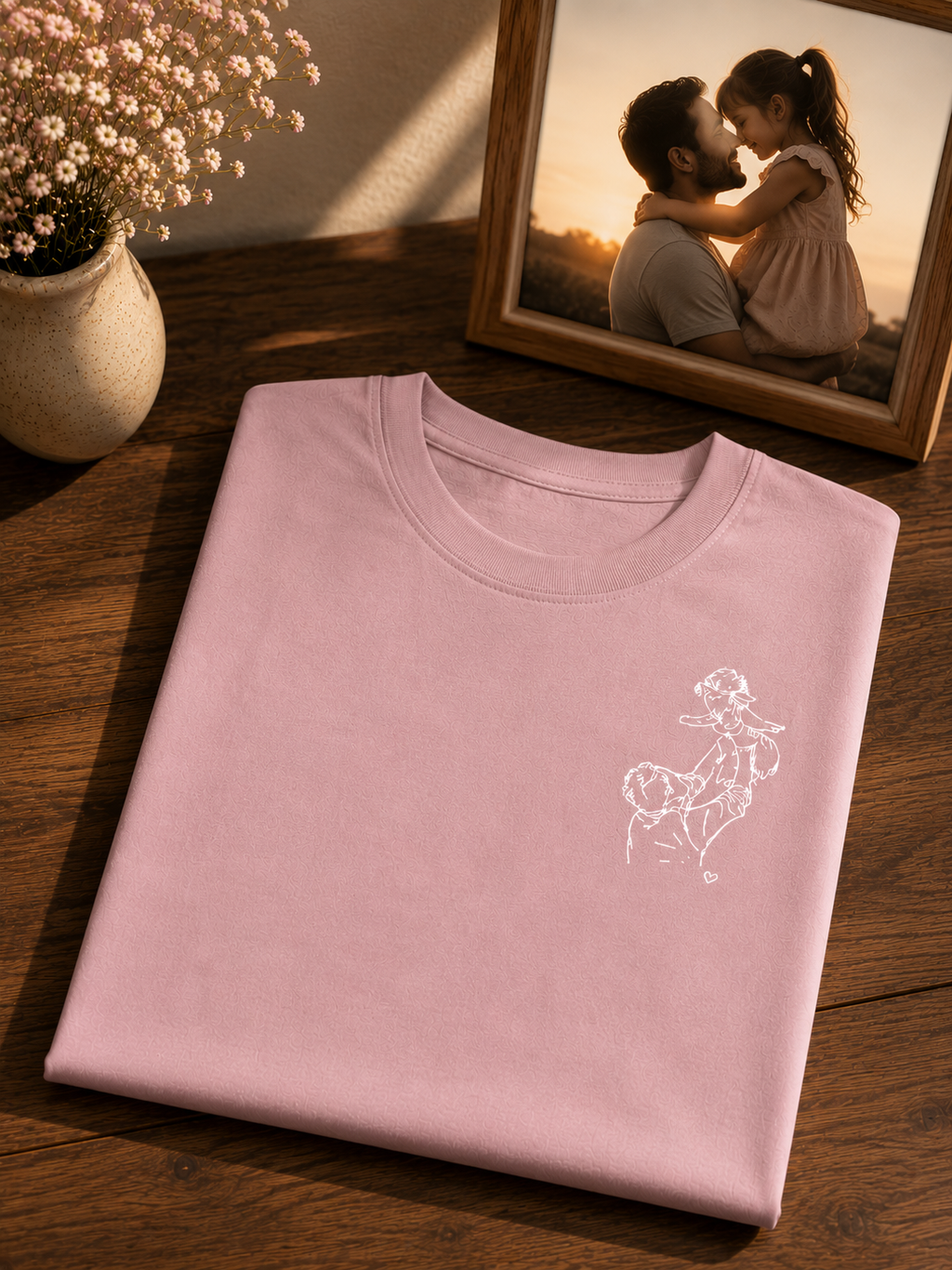 The Little Moments | 240 GSM Premium Cotton Oversized T-Shirt