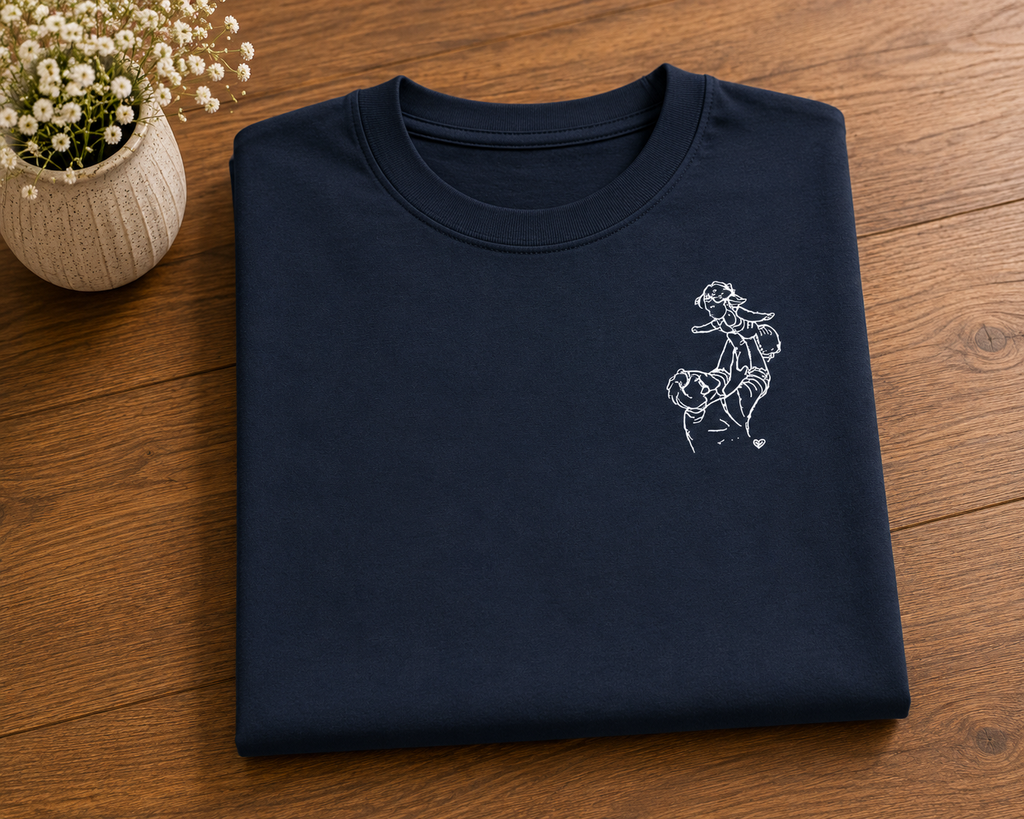The Little Moments | 240 GSM Premium Cotton Oversized T-Shirt
