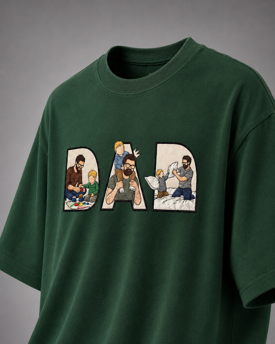 DAD Stories Oversized T-Shirt
