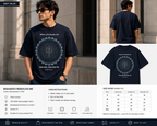 Mahadev Rebuilds Me | 240 GSM Premium Cotton Oversized T-Shirt